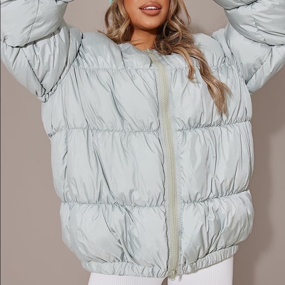 PLT | Sage Green Puffer - Picture 3 of 5